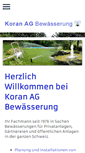 Mobile Screenshot of koran-bewaesserung.ch